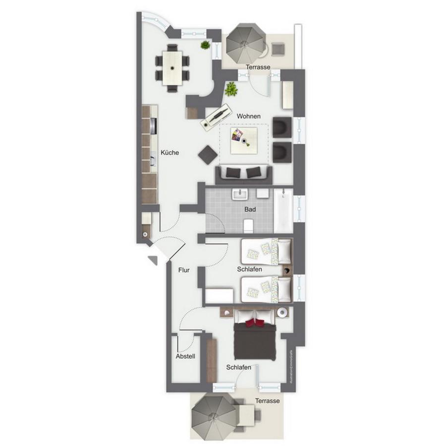 Villa Triton Wohnung 02 Boltenhagen  Buitenkant foto